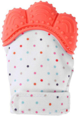 

BABY STATION Teething Mitten for baby Teether(Multicolor)