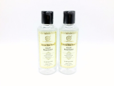 

Khadi Natural HERBAL PURE ROSE WATER SKIN TONER(420 ml)