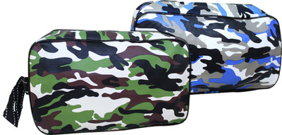 

Tied Ribbons Toiletry Shaving Kit Pouch for Men Travel Shaving Bag(Multicolor)