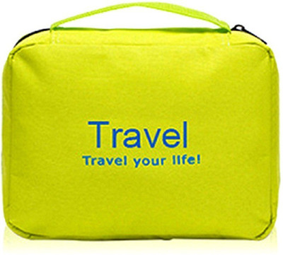 

JustChhapo Casual Hanging Travel Cosmetic Bags Toiletry Wash Makeup Storage Cosmetic Organizer Waterproof Portable Toiletry Bag Travel Toiletry Kit(Green)