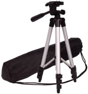 

Zeom 1301 Tripod(Black, Silver, Supports Up to 1000 g)