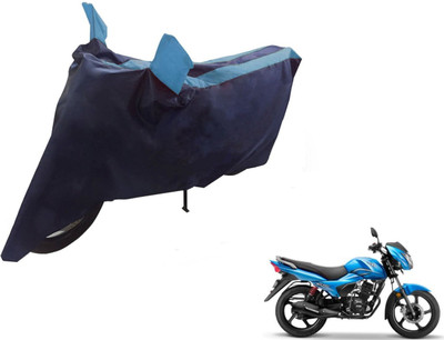 NIKS Two Wheeler Cover for TVS(Victor New, Black, Blue)