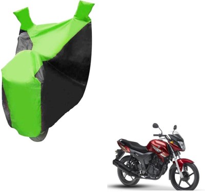 NIKS Two Wheeler Cover for Yamaha(SZ X, Black, Green)