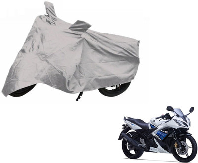 NIKS Two Wheeler Cover for Yamaha(YZF R15 S, Silver)