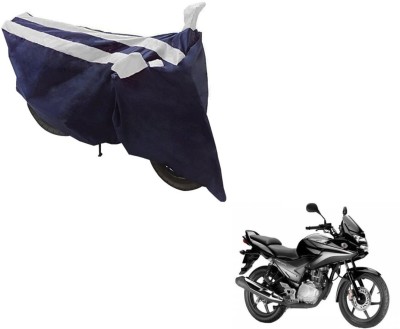 NIKS Two Wheeler Cover for Honda(CBF, Black, Silver)