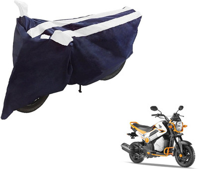 NIKS Two Wheeler Cover for Honda(Black, White)
