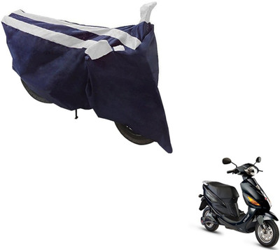NIKS Two Wheeler Cover for Hero(Electric Cruz, Black, Silver)