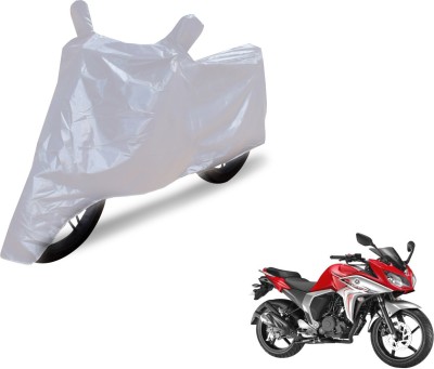 NIKS Two Wheeler Cover for Yamaha(Fazer, Silver)