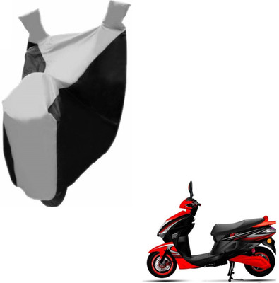 NIKS Two Wheeler Cover for Kinetic(Nova, Black, Silver)