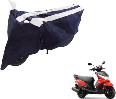 NIKS Two Wheeler Cover for Yamaha(Ray, Black, White)