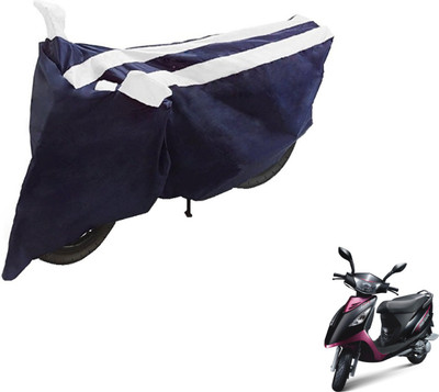 NIKS Two Wheeler Cover for TVS(Streek, Black, White)