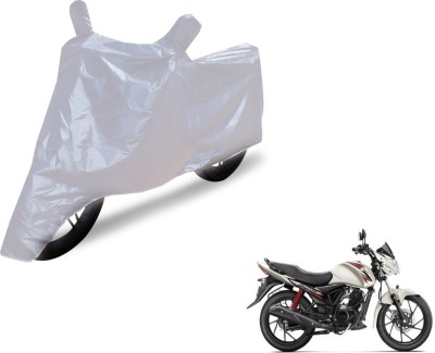 NIKS Two Wheeler Cover for Suzuki(Sling Shot Plus, Silver)