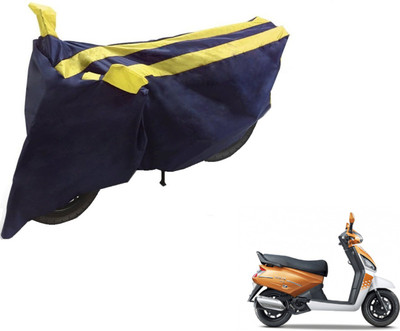 NIKS Two Wheeler Cover for Mahindra(Gusto, Black, Yellow)