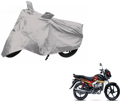 NIKS Two Wheeler Cover for Mahindra(Centuro, Silver)