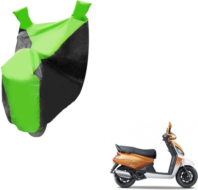 NIKS Two Wheeler Cover for Mahindra(Gusto, Black, Green)