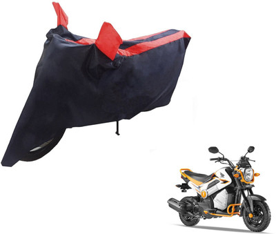 NIKS Two Wheeler Cover for Honda(Black, Red)