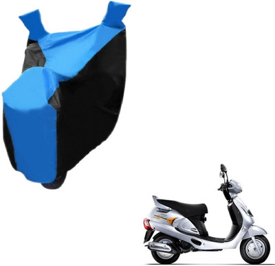 NIKS Two Wheeler Cover for Mahindra(Duro, Black, Blue)