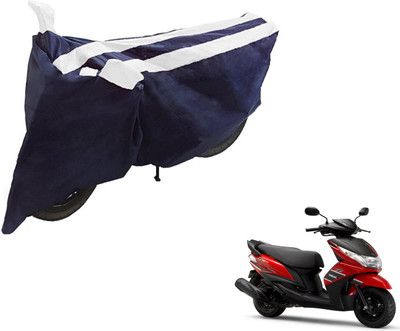 NIKS Two Wheeler Cover for Yamaha(Ray Z, Black, White)