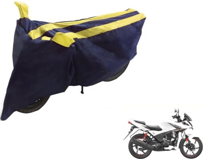 NIKS Two Wheeler Cover for Hero(Ignitor, Black, Yellow)