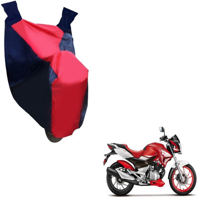 NIKS Two Wheeler Cover for Hero(Xtreme, Black, Red)