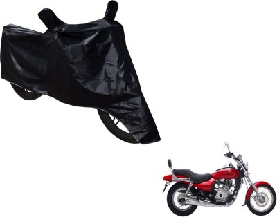 NIKS Two Wheeler Cover for Bajaj(Avenger 220 DTS-i, Black)