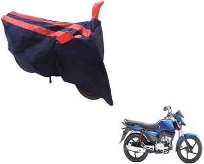 NIKS Two Wheeler Cover for Mahindra(Stallio, Black, Orange)