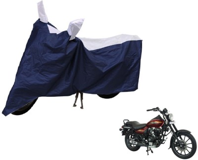 Auto Hub Two Wheeler Cover for Bajaj(Avenger 150 Street, Blue, Silver)