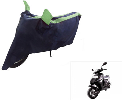 NIKS Two Wheeler Cover for Mahindra(Kine, Black, Green)