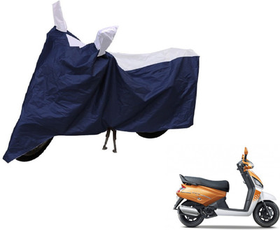 Auto Hub Two Wheeler Cover for Mahindra(Gusto, Blue, Silver)