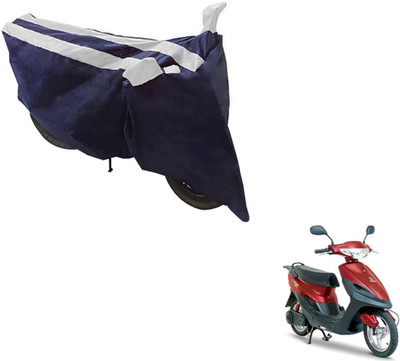 NIKS Two Wheeler Cover for Universal For Bike(Yo Spark, Black, Silver)