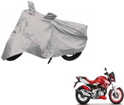NIKS Two Wheeler Cover for Hero(Xtreme, Silver)