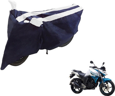 NIKS Two Wheeler Cover for Yamaha(FZ-S, Black, White)