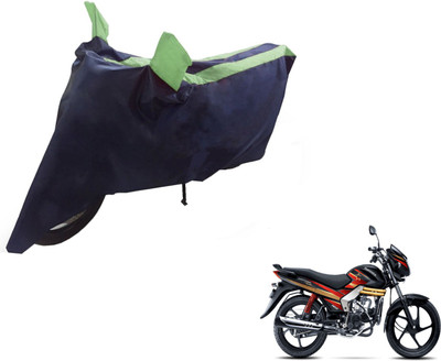 NIKS Two Wheeler Cover for Mahindra(Centuro, Black, Green)