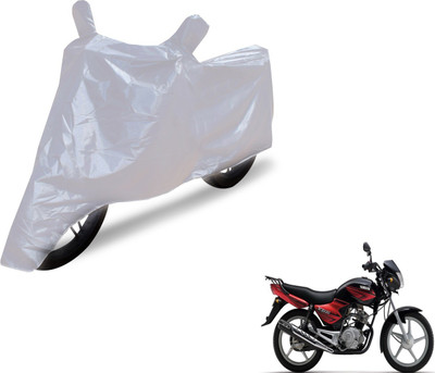 NIKS Two Wheeler Cover for Yamaha(YBR 125, Silver)