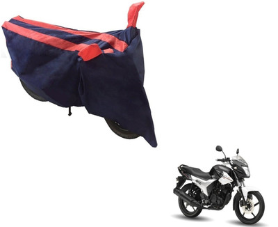 NIKS Two Wheeler Cover for Yamaha(SZ R, Black, Orange)