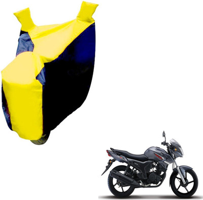 NIKS Two Wheeler Cover for Yamaha(SZ-S, Black, Yellow)