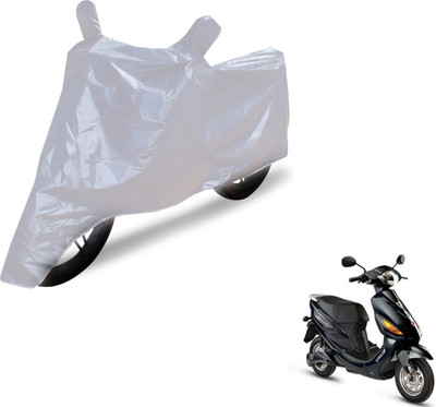 NIKS Two Wheeler Cover for Hero(Electric Cruz, Silver)