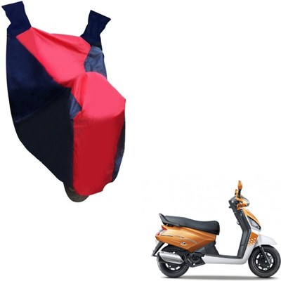 NIKS Two Wheeler Cover for Mahindra(Gusto, Black, Red)