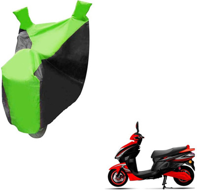 NIKS Two Wheeler Cover for Kinetic(Nova, Black, Green)