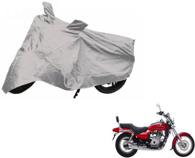 AUTYLE Two Wheeler Cover for Bajaj(Avenger 220 DTS-i, Silver)