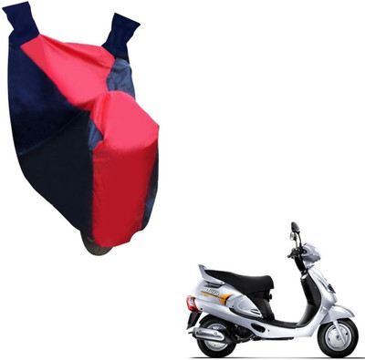 NIKS Two Wheeler Cover for Mahindra(Duro, Black, Red)