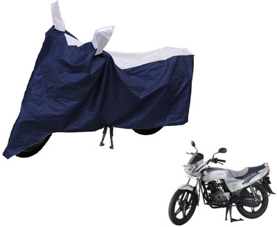 Auto Hub Two Wheeler Cover for LML(Freedom, Blue, Silver)