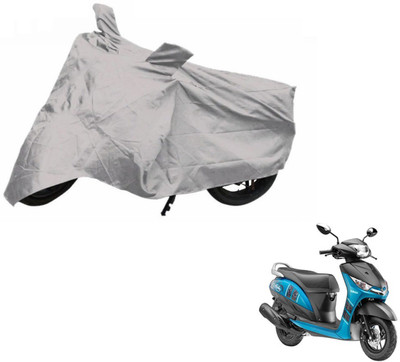 NIKS Two Wheeler Cover for Yamaha(Alpha, Silver)