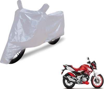 NIKS Two Wheeler Cover for Hero(Xtreme, Silver)