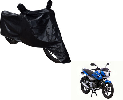 NIKS Two Wheeler Cover for Bajaj(XCD 125cc, Black)