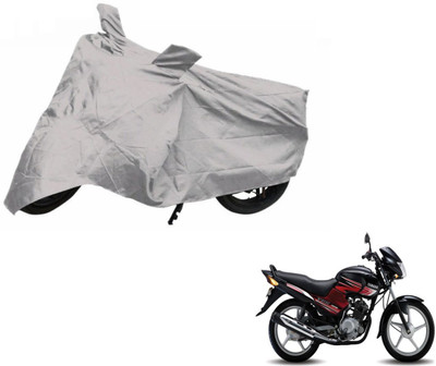 NIKS Two Wheeler Cover for Yamaha(YBR 125, Silver)