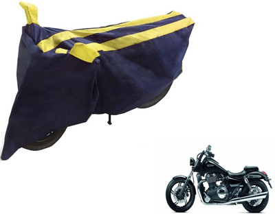 NIKS Two Wheeler Cover for Triumph(Black, Yellow)