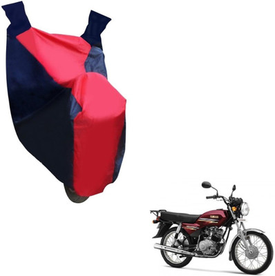 NIKS Two Wheeler Cover for Yamaha(Crux, Black, Red)