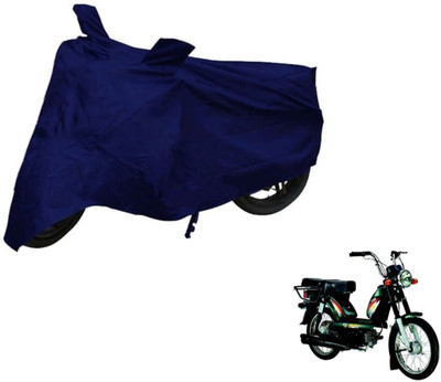 Auto Hub Two Wheeler Cover for TVS(Heavy Duty Super XL, Blue)