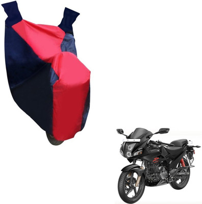 NIKS Two Wheeler Cover for Hero(Karizma, Black, Red)